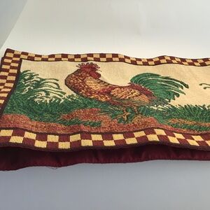 Tapestry Chicken Print Table Runner-52 in Long x12 in Wide Home Kitchen Dining